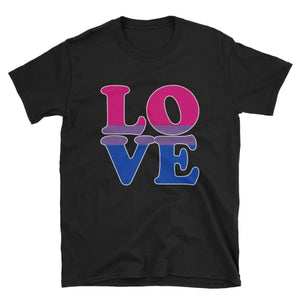 T-Shirt - Bisexual Love Black / S