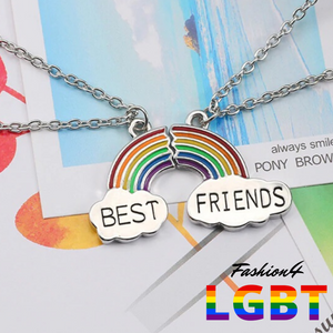 Necklaces For Best Friends - Rainbow