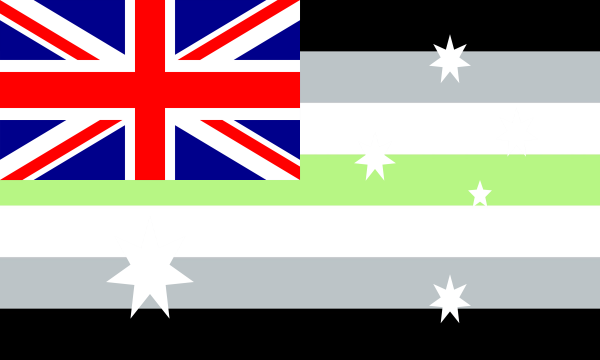 Flag Agender Australia