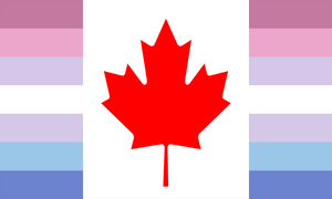 Flag Bigender Canada