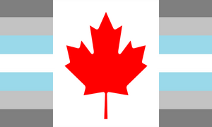 Flag Demiboy Canada