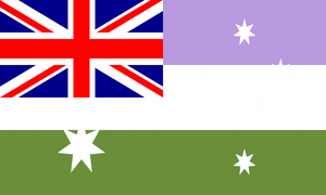 Flag Genderqueer Australia