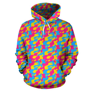 All Over Hoodie - Pansexual Camouflage