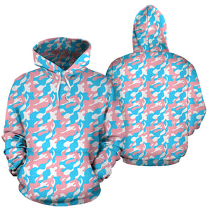 All Over Hoodie - Transgender Camouflage