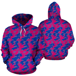 All Over Hoodie - Bisexual Camouflage