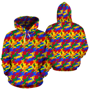 All Over Hoodie - LGBT Camouflage