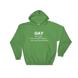 Gay & Fabulous - Hoodie Irish Green / S