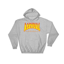 Hooded Sweatshirt - Asexual Flames Sport Grey / S