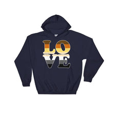 Hooded Sweatshirt - Bear Pride Love Navy / S