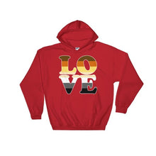 Hooded Sweatshirt - Bear Pride Love Red / S