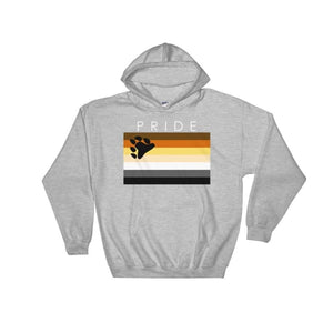Hooded Sweatshirt - Bear Pride Pride Sport Grey / S