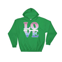 Hooded Sweatshirt - Bigender Love Irish Green / S