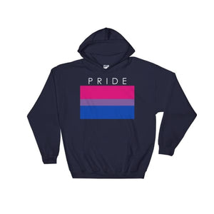 Hooded Sweatshirt - Bisexual Pride Navy / S