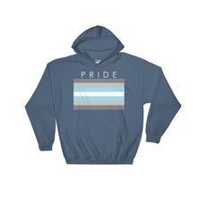 Hooded Sweatshirt - Demiboy Pride Indigo Blue / S