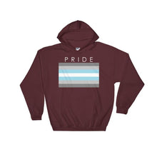 Hooded Sweatshirt - Demiboy Pride Maroon / S