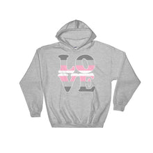 Hooded Sweatshirt - Demigirl Love Sport Grey / S