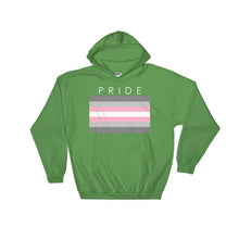 Hooded Sweatshirt - Demigirl Pride Irish Green / S