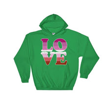 Hooded Sweatshirt - Lesbian Love Irish Green / S