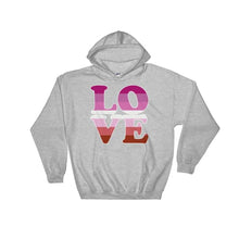 Hooded Sweatshirt - Lesbian Love Sport Grey / S