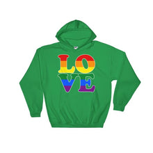 Hooded Sweatshirt - Lgbt Love Irish Green / S