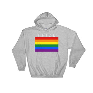 Hooded Sweatshirt - Lgbt Pride Sport Grey / S