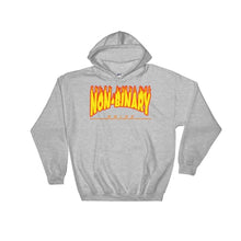 Hooded Sweatshirt - Non-Binary Flames Sport Grey / S