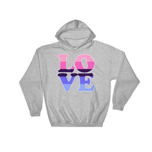 Hooded Sweatshirt - Omnisexual Love Sport Grey / S