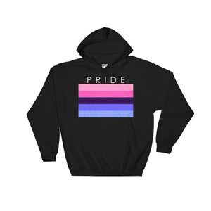 Hooded Sweatshirt - Omnisexual Pride Black / S