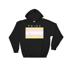 Hooded Sweatshirt - Pangender Pride Black / S
