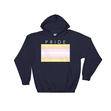 Hooded Sweatshirt - Pangender Pride Navy / S
