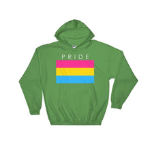 Hooded Sweatshirt - Pansexual Pride Irish Green / S