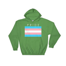 Hooded Sweatshirt - Transgender Pride Irish Green / S