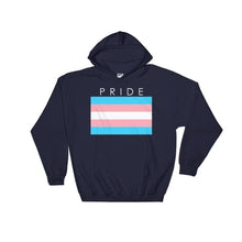Hooded Sweatshirt - Transgender Pride Navy / S