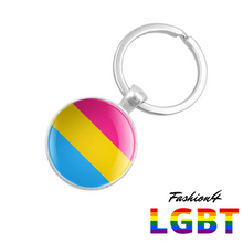 Keychain Double-Sided - 18 Flags Pansexual