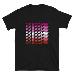 T-Shirt - Lesbian OK BOOMER