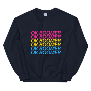 Sweatshirt - Pansexual OK BOOMER