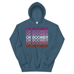 Hooded Sweatshirt - Lesbian OK BOOMER