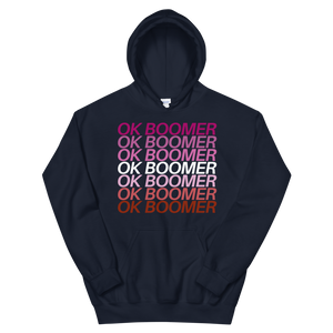 Hooded Sweatshirt - Lesbian OK BOOMER