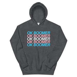 Hooded Sweatshirt - Transgender OK BOOMER
