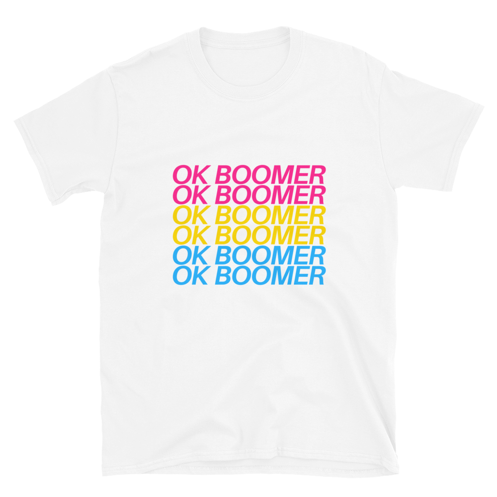 T-Shirt - Pansexual OK BOOMER