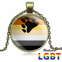 Necklace - 18 Flags Bronze / Bear Pride