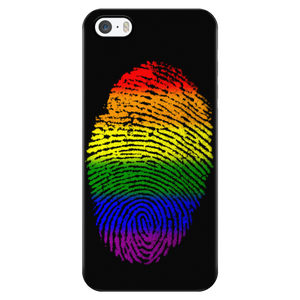 Phonecase - Rainbow Touch Black Iphone 5/5S Phone Cases