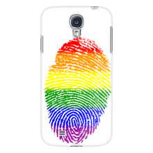 Phonecase - Rainbow Touch White Galaxy S4 Phone Cases