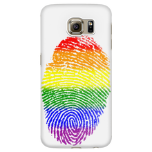 Phonecase - Rainbow Touch White Galaxy S6 Phone Cases