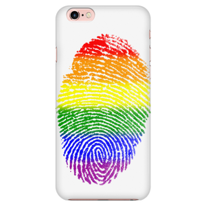 Phonecase - Rainbow Touch White Iphone 6/6S Phone Cases