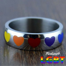 Pride Ring - Hearts