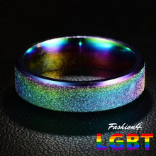 Rainbow Ring - Blasted