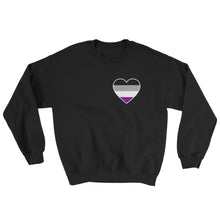 Sweatshirt - Ace Heart Black / S