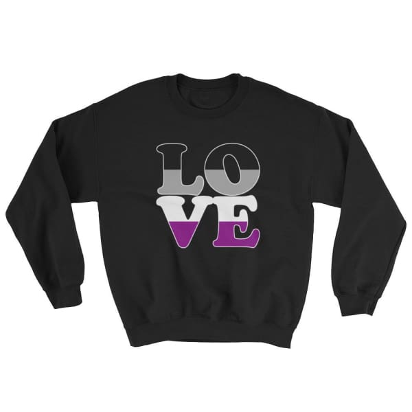 Sweatshirt - Ace Love Black / S