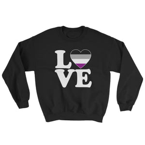 Sweatshirt - Ace Love & Heart Black / S